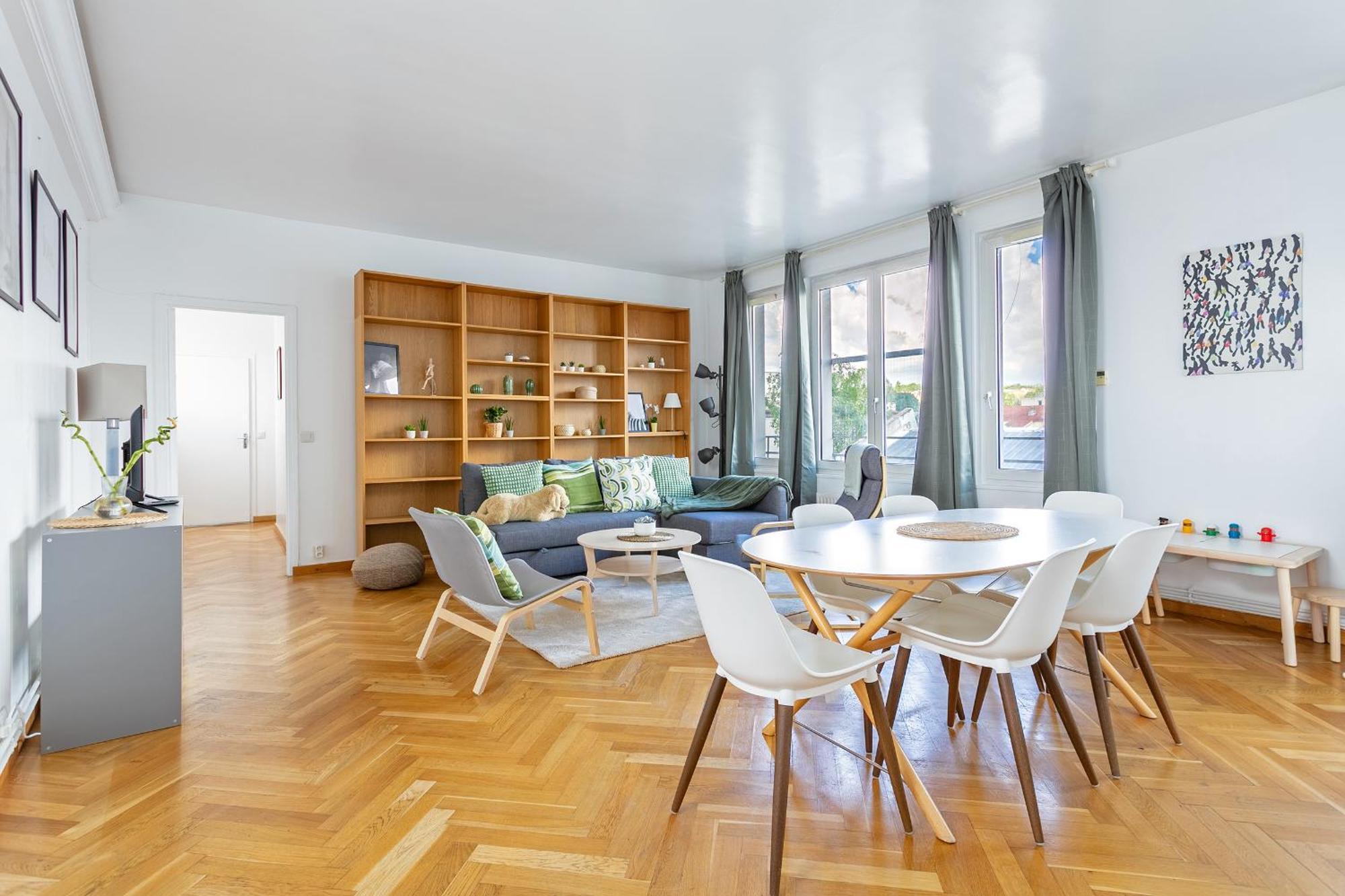 Parisian Penthouse With Large Terrasse Apartment Pierrefitte-sur-Seine Luaran gambar