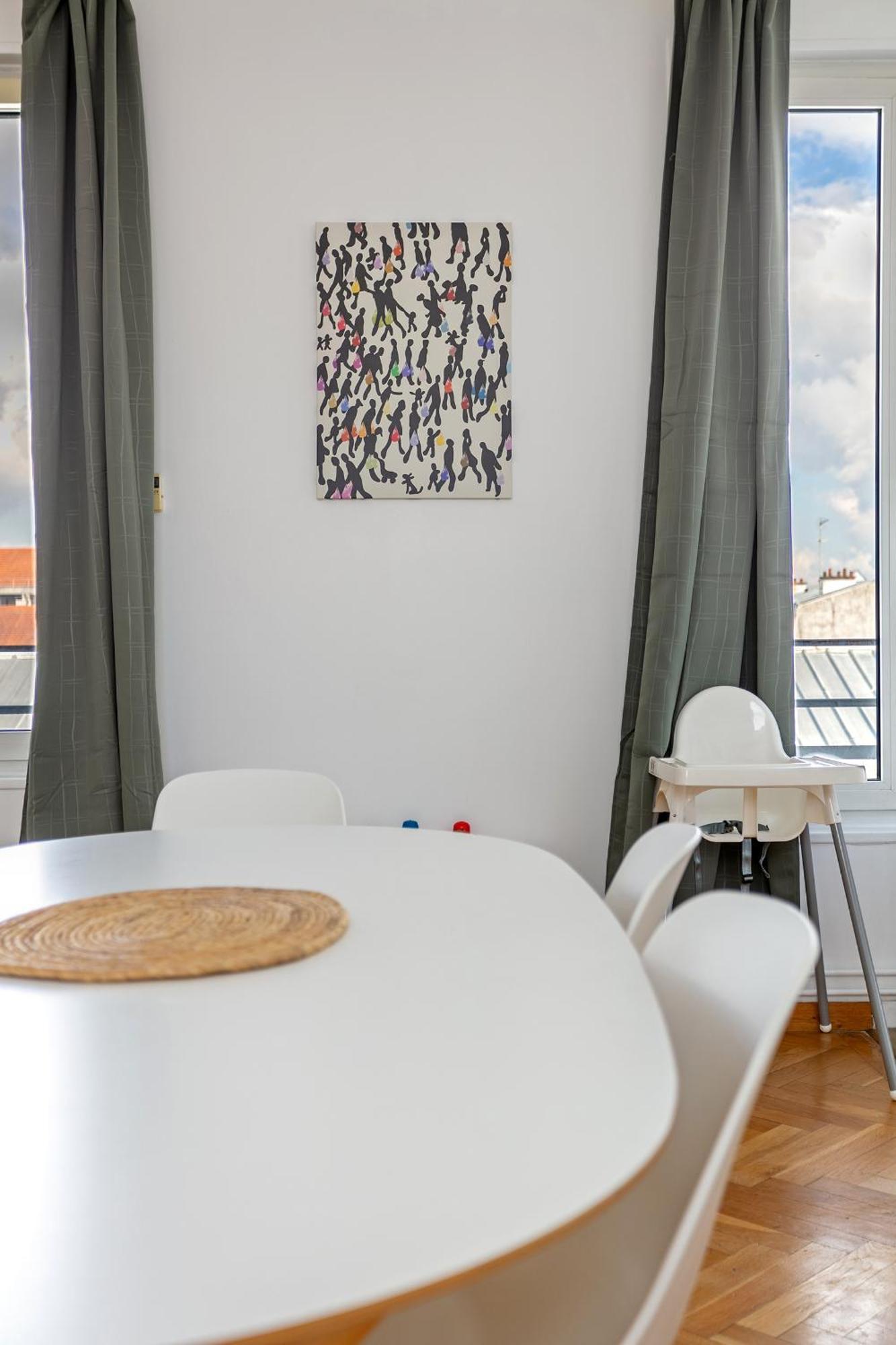 Parisian Penthouse With Large Terrasse Apartment Pierrefitte-sur-Seine Luaran gambar